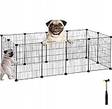 Металевий манеж для тварин клітка 143 x 73 x 46 см, фото 3