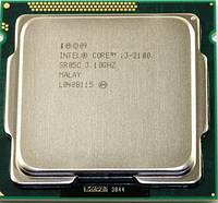 МОЩНЫЙ Процессор для ПК Intel Core i3-2100, s1155, 3.1 GHz, 2 ЯДРА / 4 ПОТОКА, 3M, 1333MHz