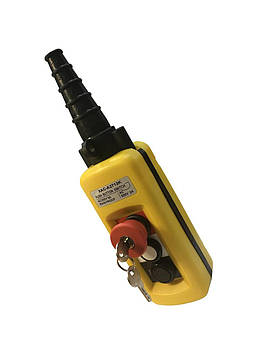 Пульт керування XAL-B3-2713К 2 кнопки+СТОП IP 65 з ключем 2NO+1NC TNSy SPL