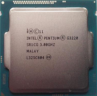 ПРОЦЕССОР SOCKET 1150 - INTEL Pentium G3220 : 2 ЯДРА по 3,0 Ghz / 3MB / 5GT/s LGA1150