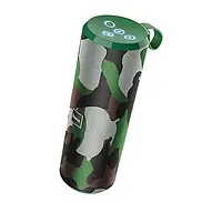 Акустическая система Bluetooth 5.0 HOCO BS33 USB, FM, AUX, microSD Wireless Speaker Camouflage Green