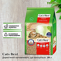 Cats Best Original деревний наповнювач для котячого туалету 20л / 8.6 кг