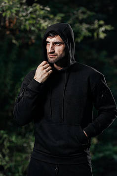 Худі чорний STURM MIL-TEC "TACTICAL HOODIE" SPL