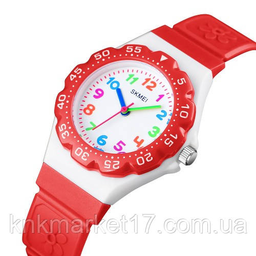 Кварцовий дитячий годинник Skmei 1483RD Red, фото 1