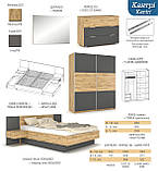 Комод 3Ш Кантри (Мебель-Сервис) 1090х808х468 мм, фото 9