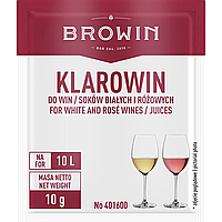 Кларовин 10 г. осветлитель розовых и белых соков Browin