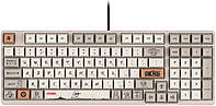 Akko Клавіатура механічна 3098S One Piece Calligraphy 98Key, CS Jelly Blue, USB-A, Hot-swappable, EN/UKR, RGB,