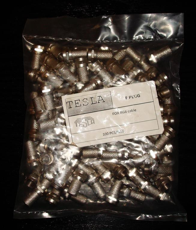 Роз'єм F-connector F PLUG 100 штук