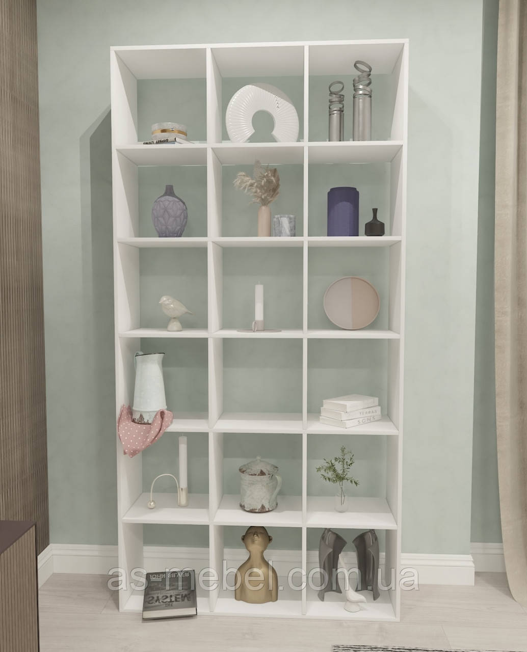 Стелаж прямокутний на 18 комірок, фото 1