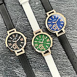 Модний кварцовий жіночий годинник Skmei 1977GNBK Green-Black, фото 10