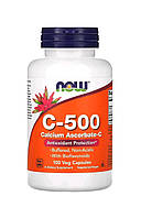 Now foods C-500, аскорбат кальция-C, 100 капсул