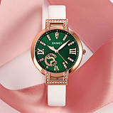 Модний кварцовий жіночий годинник Skmei 1977WT White, фото 4