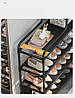 Стелаж для взуття Shoe rack BLACK Полиця для взуття-08-02, Метал, 60х18.5х78.5 см, фото 3