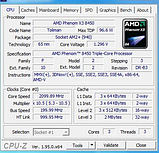 Процесор AMD, SAM2, Am2+, PHENOM X3 8450 - 3 ЯДРА ( 3 ядра по 2.1 Ghz кожне ) SAM2+, фото 3