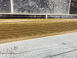 Плінтус підлоговий "Комфорт" цвт Дуб класичний, розмір 2500х60х23.2мм, фото 3