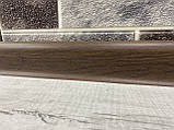 Плінтус підлоговий "Комфорт" колір Каштан, розмір 2500х60х23.2мм, фото 5