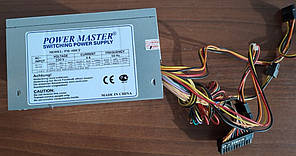 Блок живлення 350W Power Master PM-400CF, 1х120 (PM-400CB) Б/В