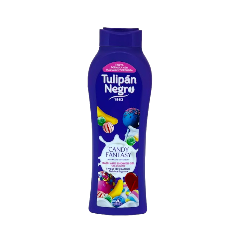 Гель для душу "Солодкі фантазії" - Tulipan Negro Bath And Shower Gel 650ml