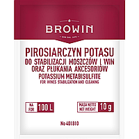 Метабісульфіт калію Browin 10г. на 50л.