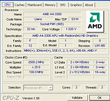 Процесор sFM1 AMD ATHLON A4-3300 - 2 ЯДРА ( 2 по 2.5 Ghz кожне) AD3300OJZ22GX FM1 з ГАРАНТІЄЮ, фото 3
