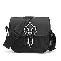 Сумка Trapstar Irongate T Crossbody чорний/білий