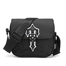 Сумка Trapstar Irongate T Crossbody чорний/білий