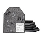 Бронеплити стальні 4+ клас захисту 2ARMOR ДСТУ 8782:2018 Комплект 2шт плита для плитоноски з антирикошетом, фото 4