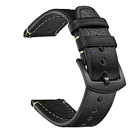 Кожаный ремешок для Samsung Galaxy Watch 3 45mm / Gear S3 Frontier / Galaxy Watch 46 мм и др.