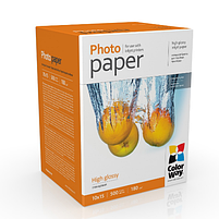 Папір 10*15см глянцевий 180г/м 500 шт ColorWay PG1805004R, фото 3