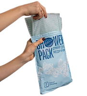 Сухий душ медичний (пінна рукавичка 7 шт. в упаковці) Shower Pack Medical