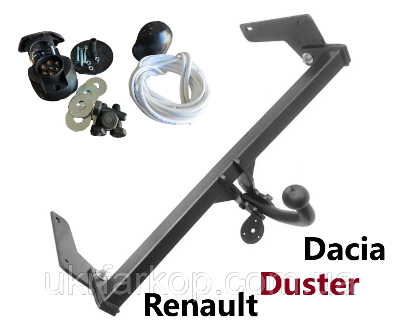 Фаркоп Renault Duster 2010-2023, Фаркоп Рено Дастер