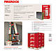 Комплект Вата для камінів та печей ROCKWOOL Firerock 1000x600x30 мм + Скотч термостійкий 350°C 25м., фото 4