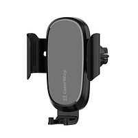 Зарядний пристрій Air Vent Car ColorWay CW-CHAW038Q-BK чорний, фото 5