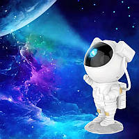 Лазерный Проектор Ночник Астронавт Космонавт Звёздного Неба Led Проекция Космические Галактики Для Детей и