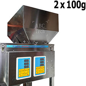 Ваговий дозатор гранул NPF-2T-100 Напівавтоматичний ваговий дозатор HUALIAN