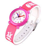 Мультяшний кварцовий дитячий годинник Skmei 1621PK Pink, фото 2