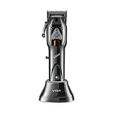 Машинка тример для волосся VGR V-653 професійна з підставкою для зарядки, фото 6