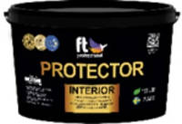 Влагостойкая латексная краска Ft Pro Protector Interior 10 л