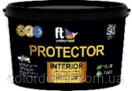 Вологостійка латексна фарба Ft Pro Protector Interior 3 л