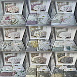 Постільна білизна сатин Laura Grand євророзмір 200х230, фото 2