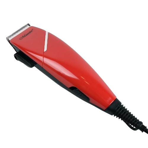 Машинка для стриження червона MR-653C-RED Maestro, фото 1