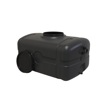 Бак технічний 105л 750*480*400мм прямокутний чорний LITOLAN