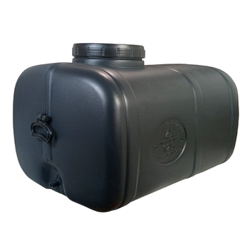 Бак технічний 125л 900*510*450мм прямокутний чорний LITOLAN