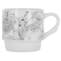 Набір чашок Blossom 4шт 345мл на металевій стійці B248-E0190 LIMITED EDITION, фото 6