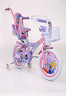 Дитячий велосипед для дівчинки 12 дюймів ICE FROZEN (Холодне Серце)