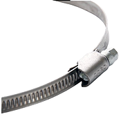 Хомут черв'ячний нержавіюча сталь 12-20мм W2 50 шт/уп APRO, фото 3