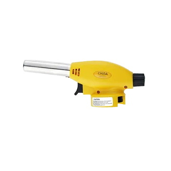 Пальник газовий з п'єзо d 22мм*166мм СИЛА