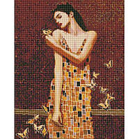 Toys Алмазная мозаика "В объятиях бабочек" ©tolstukhin artem Идейка AMO7382 40х50 см