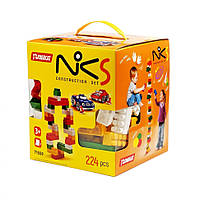 Toys Детский конструктор с крупными деталями "NIK-5" 71559, 224 детали