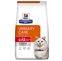 Сухий корм для кішок Хіллс Hills PD c/d Multicare Stress 1.5 кг дієтичний корм при догляді за сечовивідною системою